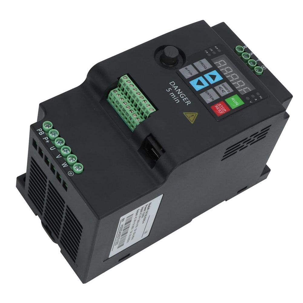 Inverter Frequenza 380V 1.5KW - VFD Mini, Regolatore Velocità Motore, 3 Fasi Input/Output - Foto 5