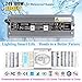 CATIYA 24V 100W LED Driver Transformer, Outdoor IP67 Waterproof Constant Voltage Power Supply for Led Wall Wash Lighting