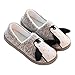JadeRich Unisex Penguin Pattern Cozy Fleece Warm House Slippers