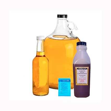 Homebrewstuff Basic 1 Gallon Table Top Nano Cider Hard Apple Cider Recipe Refill Kit Amazon Com Grocery Gourmet Food