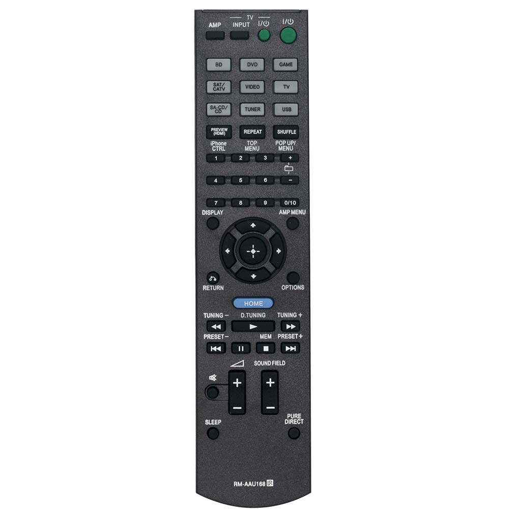 VINABTY RM-AAU168 REMOTE CONTROL Replaced for Sony AV Receiver STR-DH540 STRDH740 STR-DN610 STR-DH710 STR-DH740