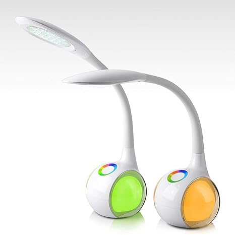 flexible desk lamp with rgb night light