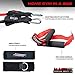 Resistance Bands - 11pc Set - with Door Anchor & Ankle Strap for Legs Workout & Carry Case - Heavy Duty Anti-Snap Technology - Bonus 20 Muscle Building Workouts Ebook