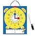 SpriteGru Magnetic Erasable Demonstration Learning Clock with Bonus Marker (24-Hour System Included)