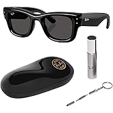 Ray-Ban RB4940 WAYFARER PUFFER Square Shaped Sunglasses for Men & Women – Includes Official RAYBAN Eyewear Kit