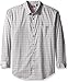 Van Heusen mens Big and Tall Traveler Stretch Long Sleeve Non Iron Button Down Shirt, Grey Cumulus 1, X-Large Tall US