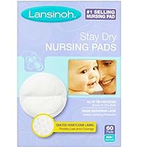 Lansinoh Nursing Pads Stay Dry 60 Each ( Pack of 4 )