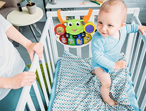 Discover and Play Musical Toy - Piano Learning Keyboard and Crib Accessories Toy with Music and Sound, Learn Animal Sounds, Numbers and More, Educational Sing Along for Infants, Toddlers and Kids