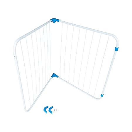 Unbekannt Badewannentrockner, Wäschetrockner, platzsparend, Trocknergestell, Karbonstahl, Kunststoff, zusammengeklappt: 65,5 