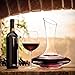 Best Red Wine Decanter By Bella Vino - Improves Wine Taste By Softening Tannins - Great Table Centerpiece - Elegant and Effective - Made From 100% Lead Free Premium Crystal Glass - Port Wine Decanters