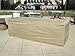 Covermates Outdoor Modular Sectional Sofa Loveseat Cover - Water Resistant Polyester, Drawcord Hem, Mesh Vents, Seating and Chair Covers-Khaki