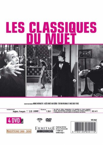 Les Classiques Du Muet (Coffret 4 Dvd)