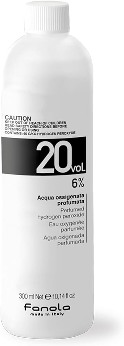 Fanola Cream Activator 20 Volume 6 Percent 300ml Professional Hair Color