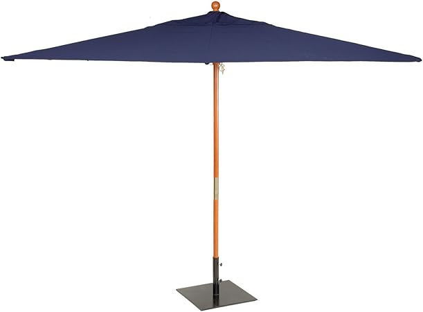Amazon Com Sunbrella Rectangular 10 Market Umbrella Navy