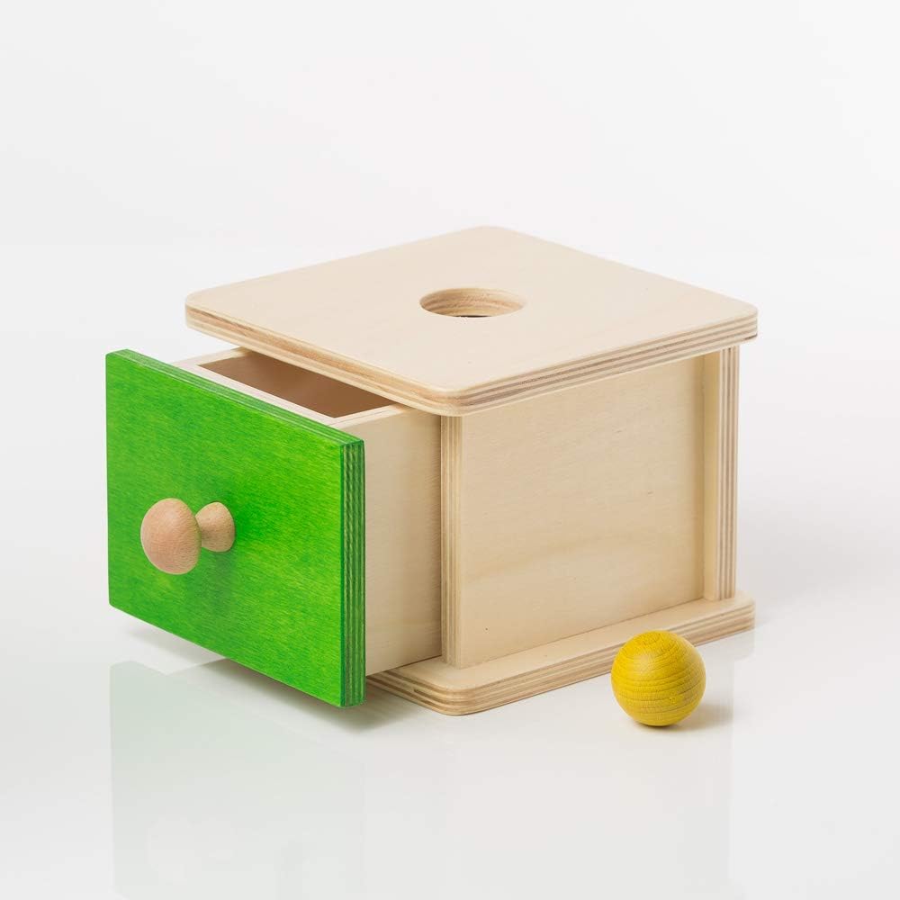 Jaisa Educativos Caja permanencia cajón Corto Montessori: Amazon.es: Juguetes y juegos