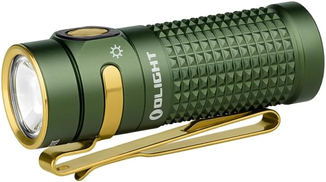 OLIGHT Baton4 EDC 1300 Lumens Rechargeable LED Torch OD Green
