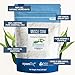 Muscle Soak Bath Salt 128 Ounces Epsom Salt with Peppermint and Eucalyptus Essential Oils Plus Vitamin C All Natural Ingredients in BPA Free Pouch with Easy Press-Lock Sealthumb 1