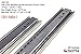 10 Pack Berta Full Extension Soft / Self Close Ball Bearing Side Mount Drawer Slides 20-Inch 100Lb Load Rating (10 Pairs)