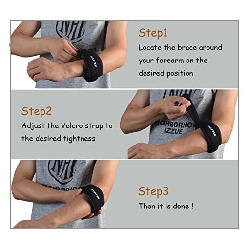 AGPtek Elbow Brace+Elbow Sleeve+Hand Grip(single pack) Reduces