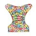 ALVABABY Pocket Cloth Diapers Reusable Washable Adjustable for Baby Boys and Girls YD61