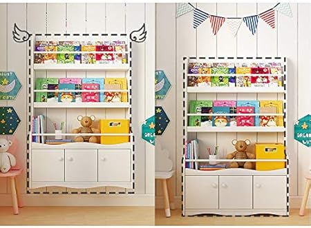 kids bookshelf wall