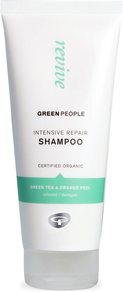 Green People Intensive Repair Shampoo 200ml Coloured Damaged Hair Natural