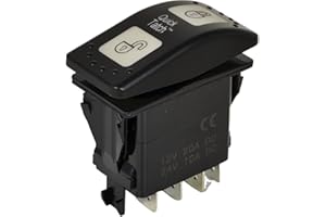 XYZIL Rocker Switch AT309431 Compatible with John Deere 313 315 317 318D 318E 319D 319E 320D 320E 323D 323E 325 326D 326E 328