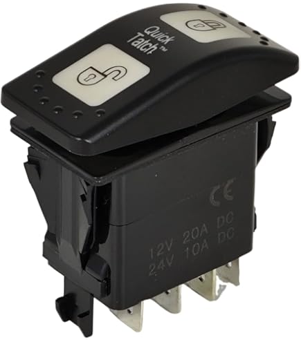 Amazon.com: XYZIL 8P ON-Off-ON Work Light Rocker Switch AT309435