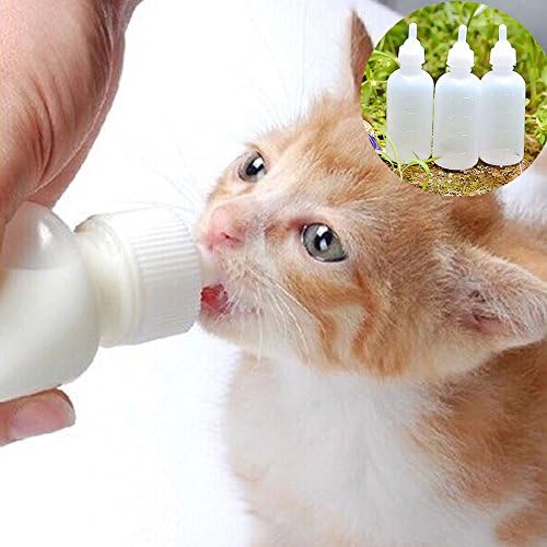 NPLE--Pet Small Dog Puppy Cat Kitten Rabbit Milk Nursing Care Feeding Bottle Feeder