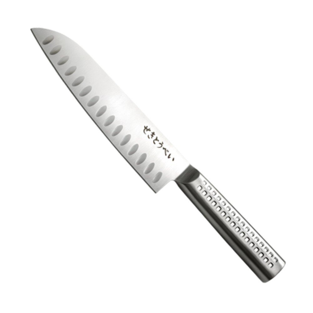 Sekitobei P500811 18 cm Santoku Knife, Stainless Steel, 10 Year Guarantee