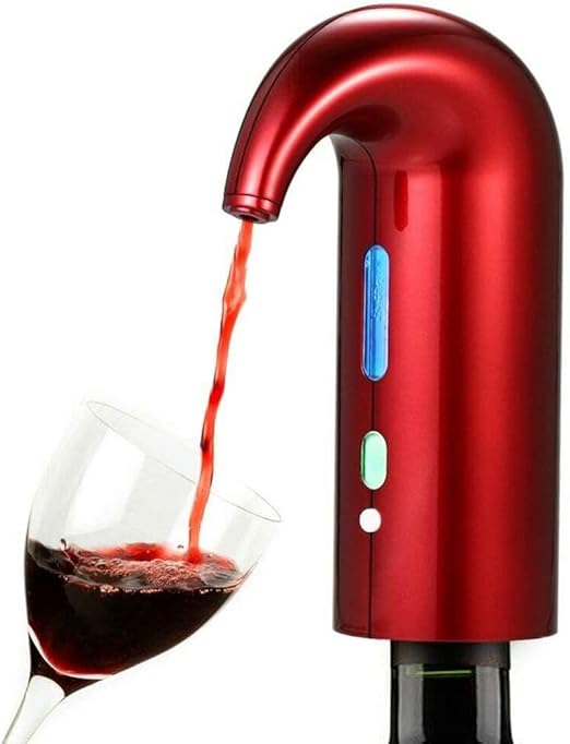 Gesh Aireador de vino eléctrico, dispensador automático de botellas de