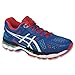ASICS Men's Gel Kayano 22 Running Shoe, Blue/White/Fiery Red, 9 M US