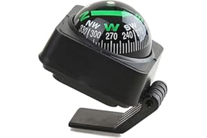 Car Truck Boat Self-Adhesive Compass Ball Dashboard Navigation Guide Placement Decoration Ornament Cost-Effective and Durable