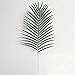 XHSP 11 40pcs Fake Faux Artificial Tropical Leaves Green Single Leaf Palm for Home Kitchen Party Decorations Handcrafts