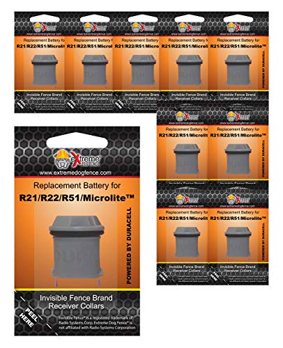 replacement batteries for invisible fence dog collars