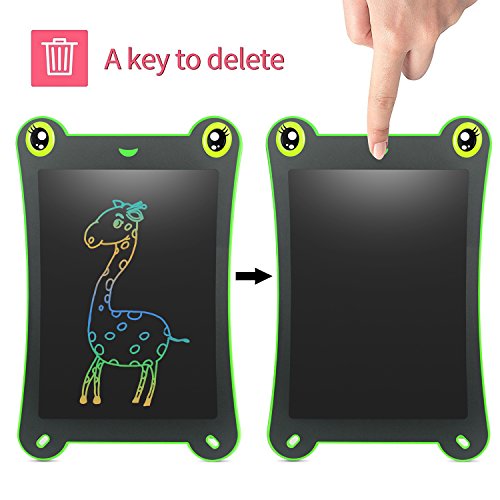 image for Colorful Frog Pad LCD Writing Tablet NEWYES Children's Board 8.5 Inch 