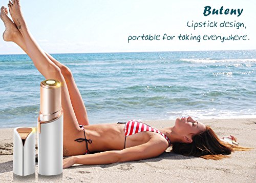 Painless Hair Remover for women's face arm leg portable travel size - Thumbnail 4