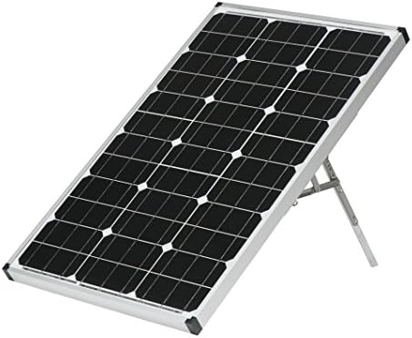 AriXsun Energy 60 Watt Monocrystalline Portable Solar Panel with Zamp Solar Charge Controller (Free Standing)