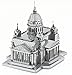3D Metal Puzzle Models Of St. Isaac’s Cathedral, Roman Pantheon and The Light House of Alexandria - DIY Toy Metal Sheets Assembling Puzzle, 3D puzzle – 3 Pack