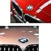 Sokey Replacement Front Hood and Rear Trunk Emblems Logo for BMW,Pack of 2 (82mm + 74mm)