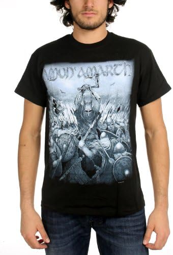 Amon Amarth - Mens Wolford T-Shirt In Black, Size: Medium, Color: Black