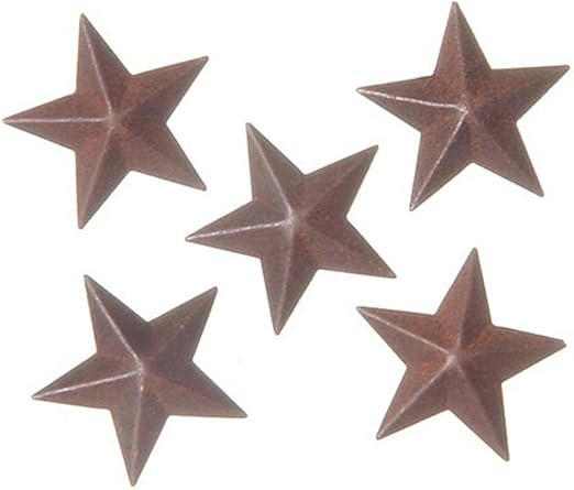 Amazon Com Ultra Mini Primitive Rusted Barn Stars 6 Packages Of 5