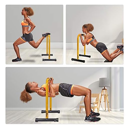 RELIFE REBUILD YOUR LIFE Dip Station Functional Heavy Duty Dip Stands Fitness Workout Dip bar Station Stabilizer… - Image 8