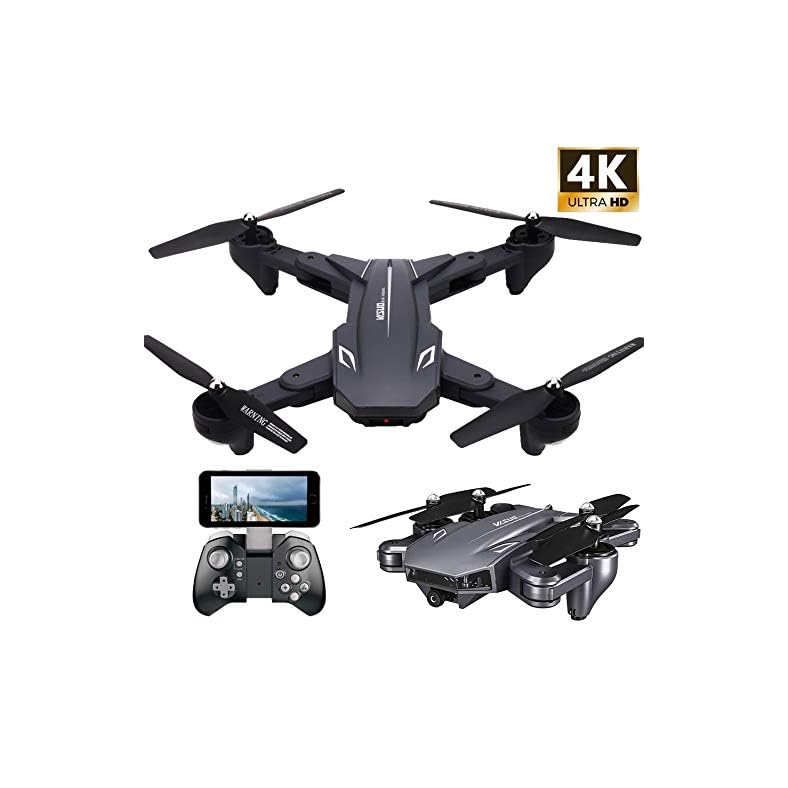 VISUO XS816 4k Drone With Camera Live Video, Teeggi WiFi FPV RC