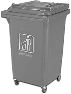 Ruedas bote de basura, saneamiento de alta capacidad de la basura al