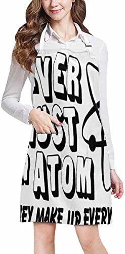 Honxjsnz All Over Print Adjustable Bib Apron - Restaurant and Home Kitchen Apron for Women Men Plus Size