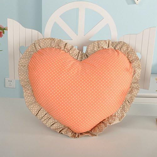 Cotton hearts throw pillow/ car pillow/Creative heart-shaped pillow/Wedding cushion-A 40x46cm(16x18inch)VersionB