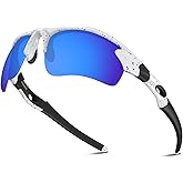 Rosemal Polarized Sunglasses for Men Women Running Sunglasses Sports Cycling Driving Fishing Baseball Golf TAC UV400 TR90