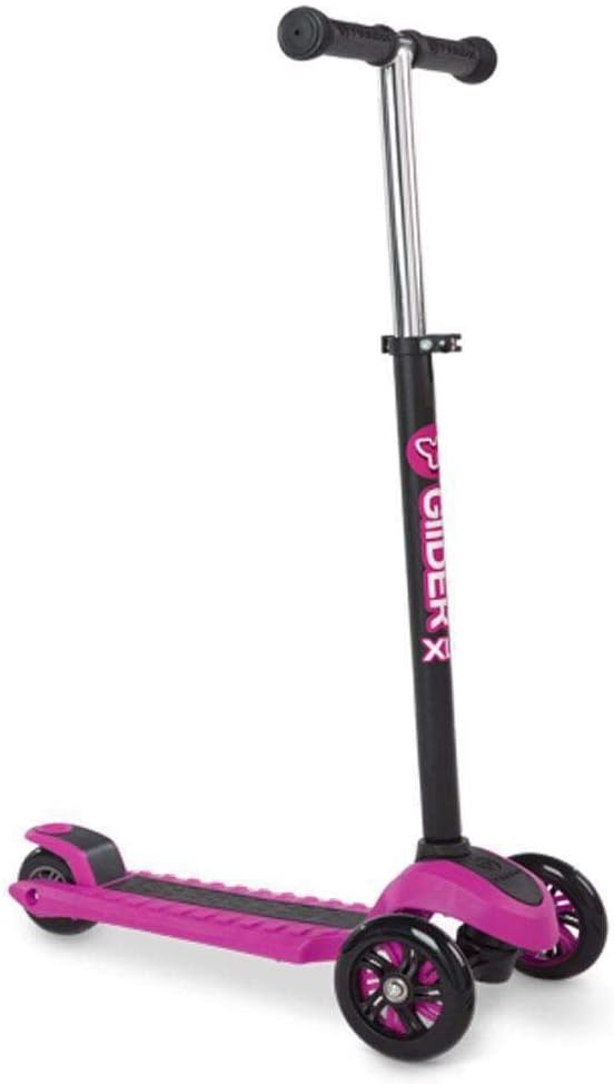 y glider deluxe scooter pink