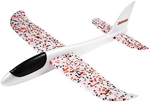 Glider Epo Wingspan Air Plane Mini Fox Hand Throw Makes You More Enjoy The Fun Of Flying Beautiful Color And Circulation Design, Airplane Looks Nice For Being A Gift.